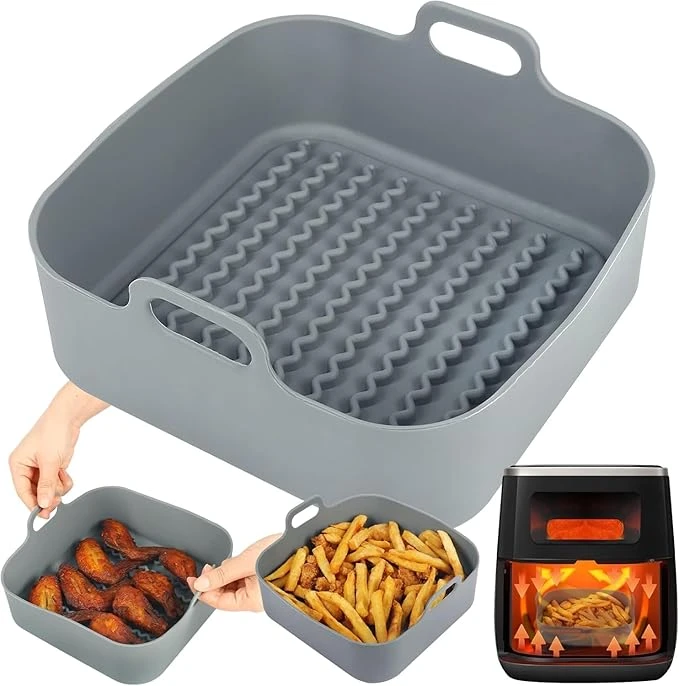 Air Fryer Silicone Pot, 8...