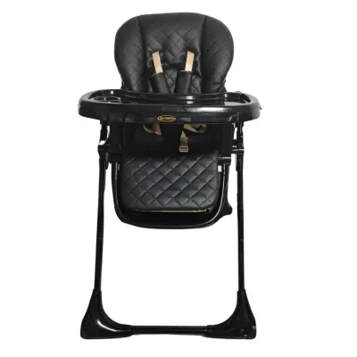 Bambino Lumina High Chair - Black Rose Gold