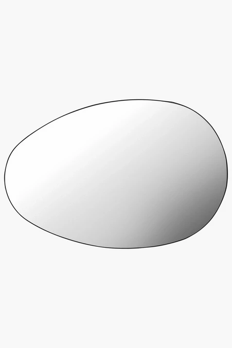 Oval Metal Mirror, 60x90c...