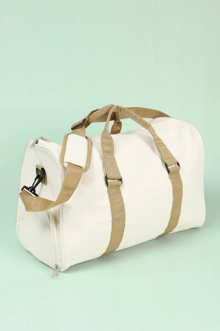 Canvas Duffel Travel Bag
