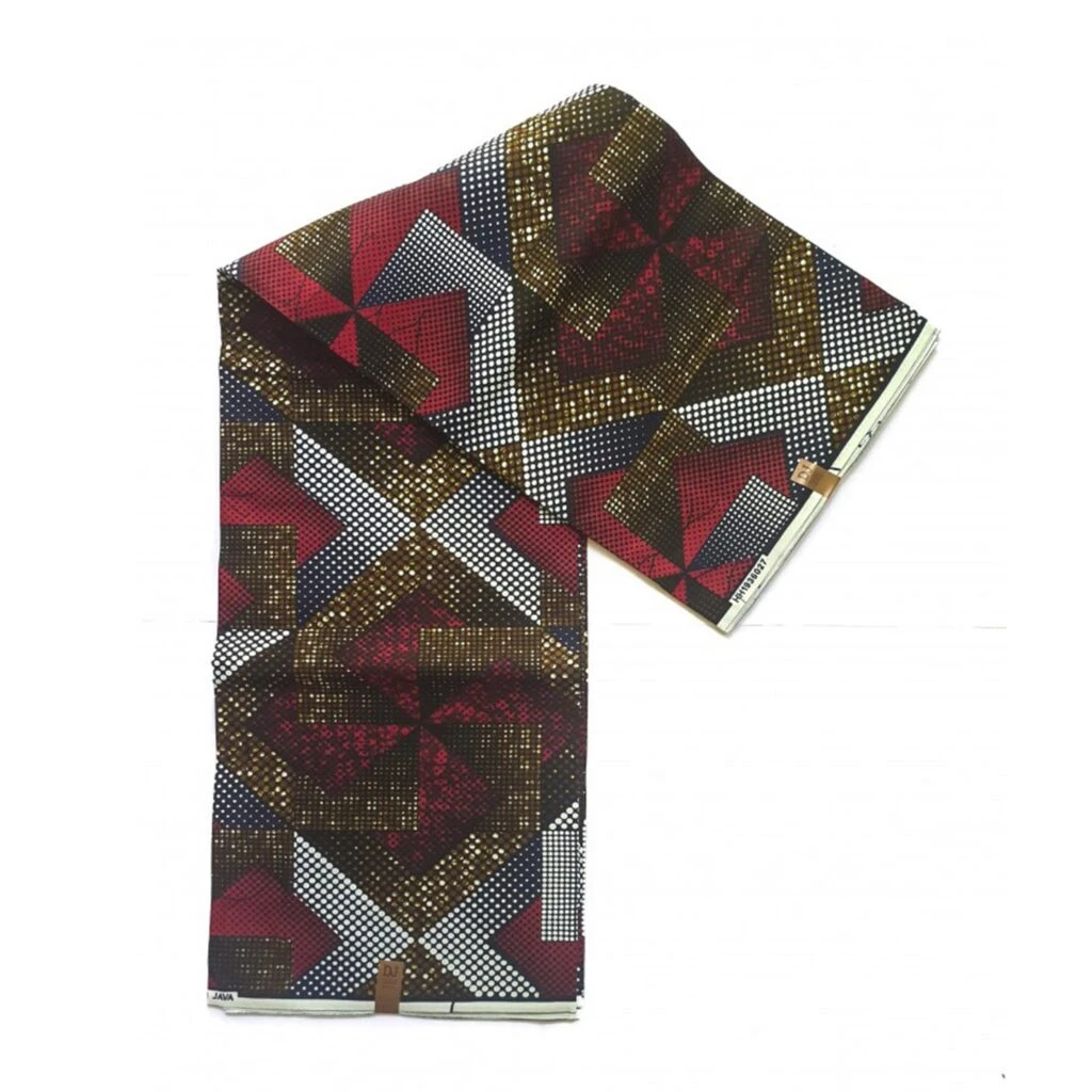 Intersquares African Print Fabric