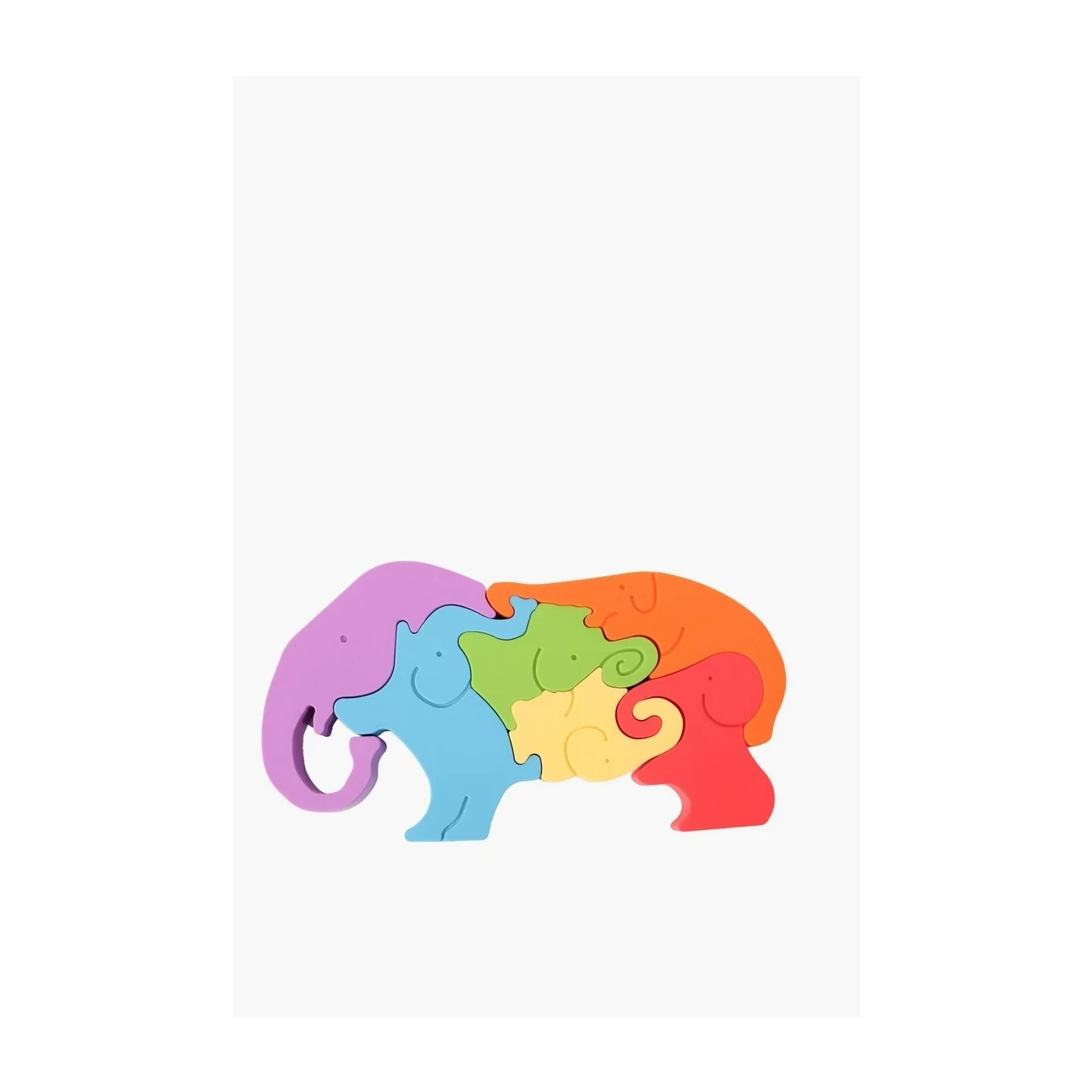 Silicone Elephant Puzzle