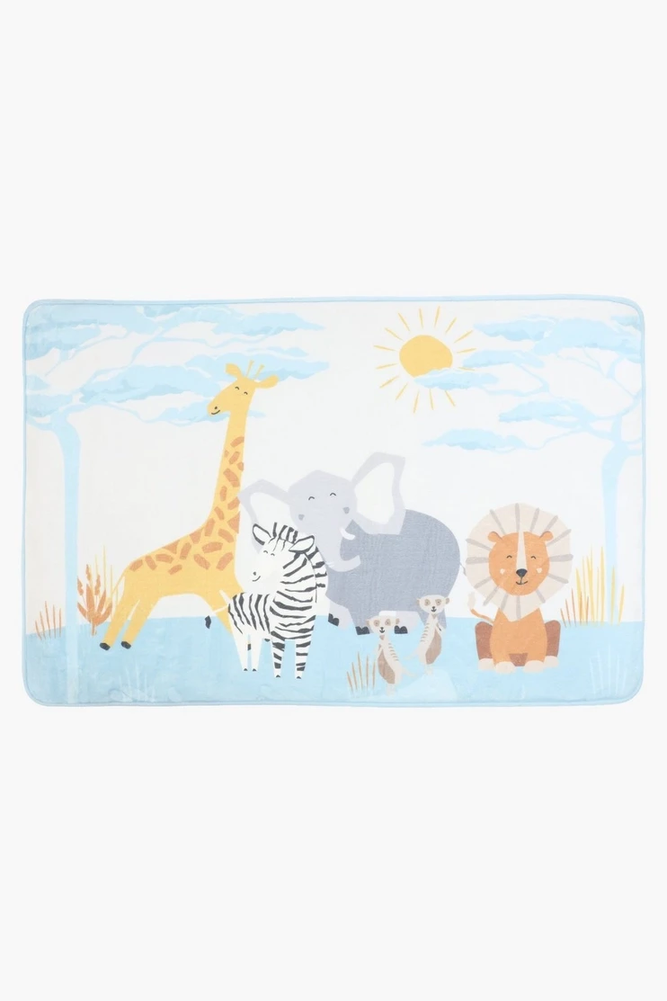 Printed Oliver Safari Rug, 70x110cm