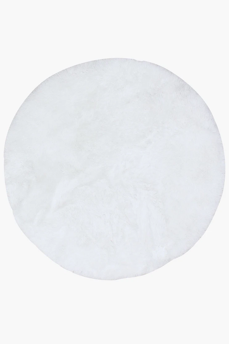 Round Shaggy Rug 120cm