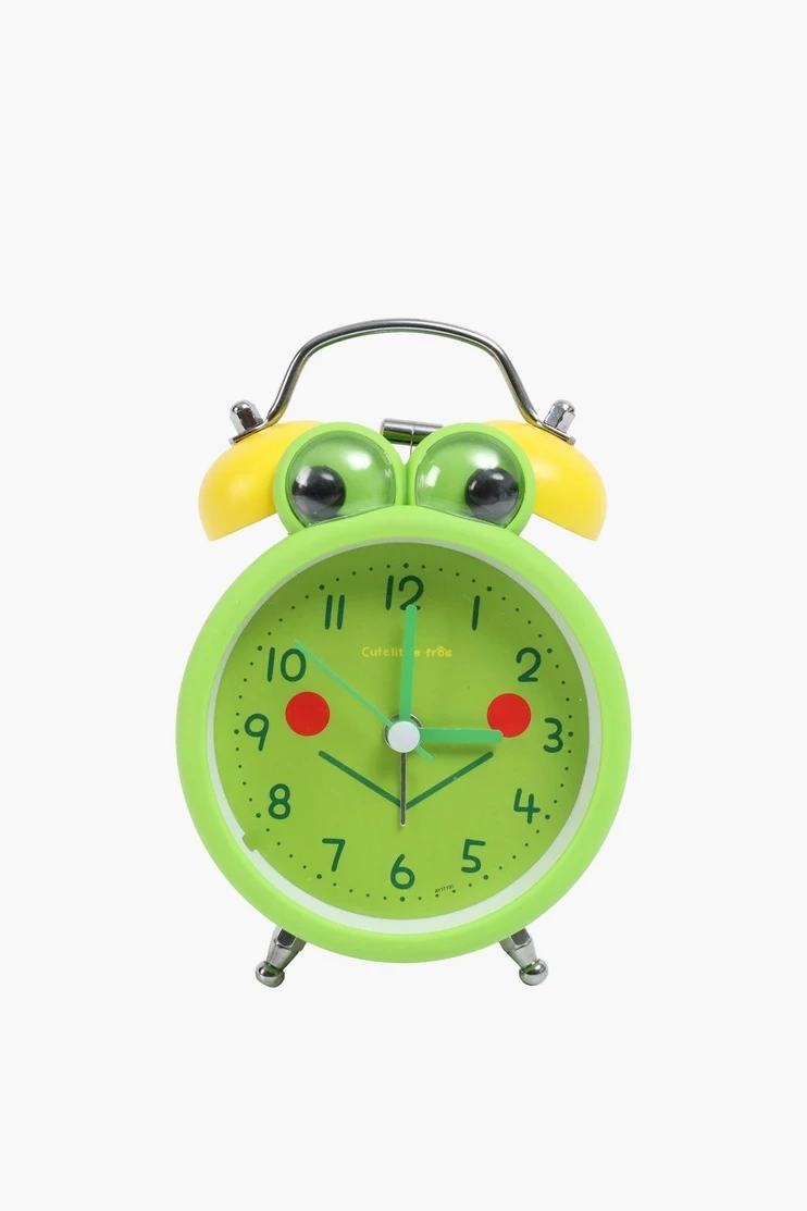 Twinbell Frog Clock
