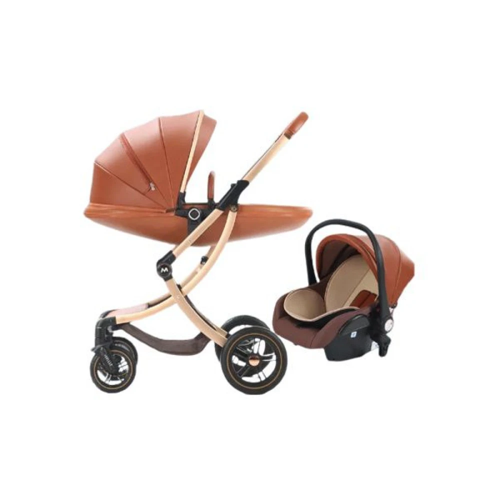 Includes stroller with removable bassinet  Car Seat