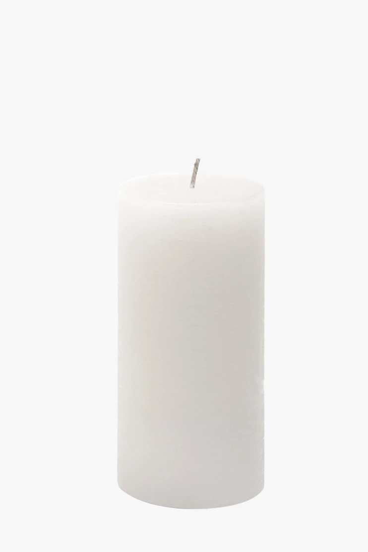 Vanilla Pillar Candle, 14x7,5cm