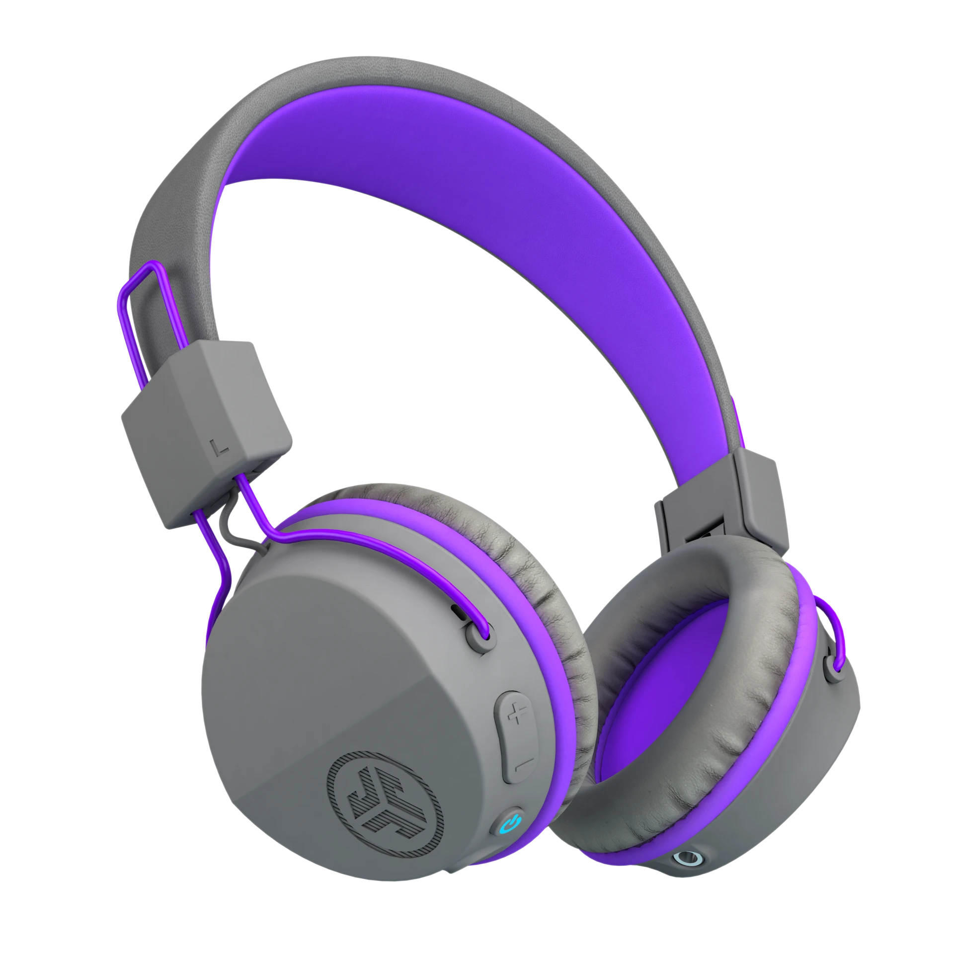 JLab JBuddies Studio On-Ear Kids W/less Headphone Purple