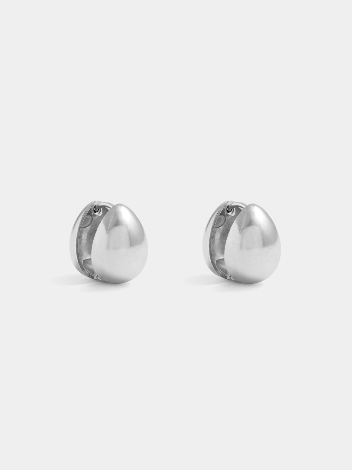 Tempo Jewellery Stainless Steel Mini Teardrop Stud Earrings