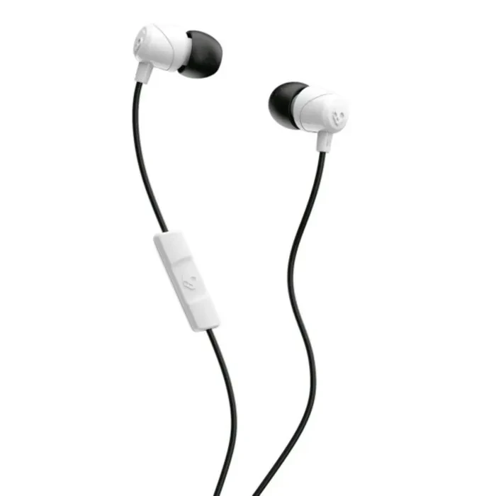 Skullcandy Jib In-Ear With Mic White And Black Earphones