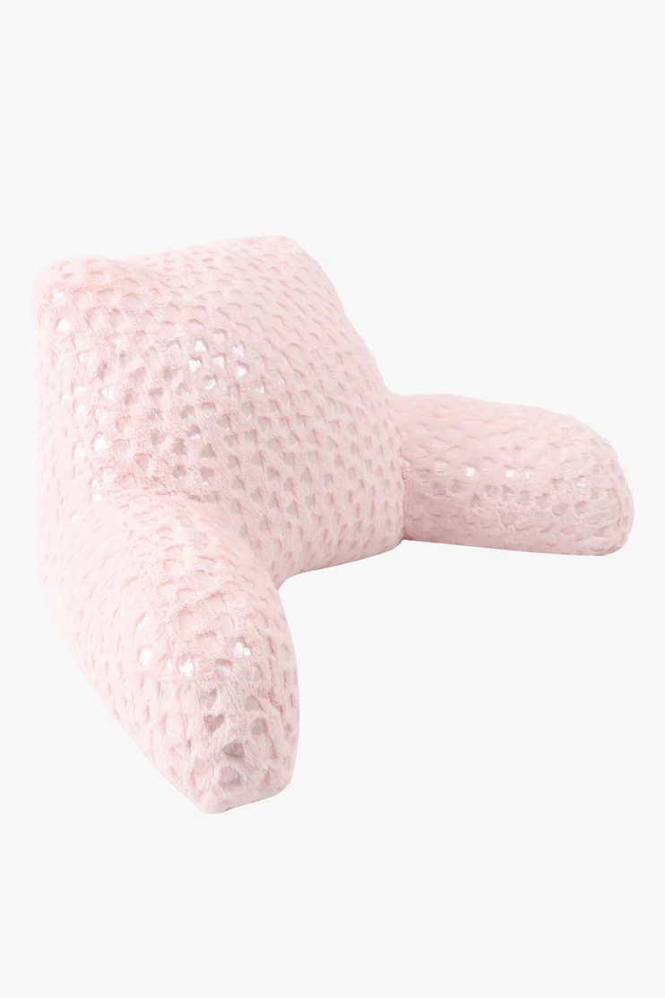 Iridescent Heart Cuddle Cushion