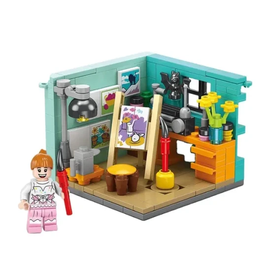 Blocks Mini Indoor Art Studio