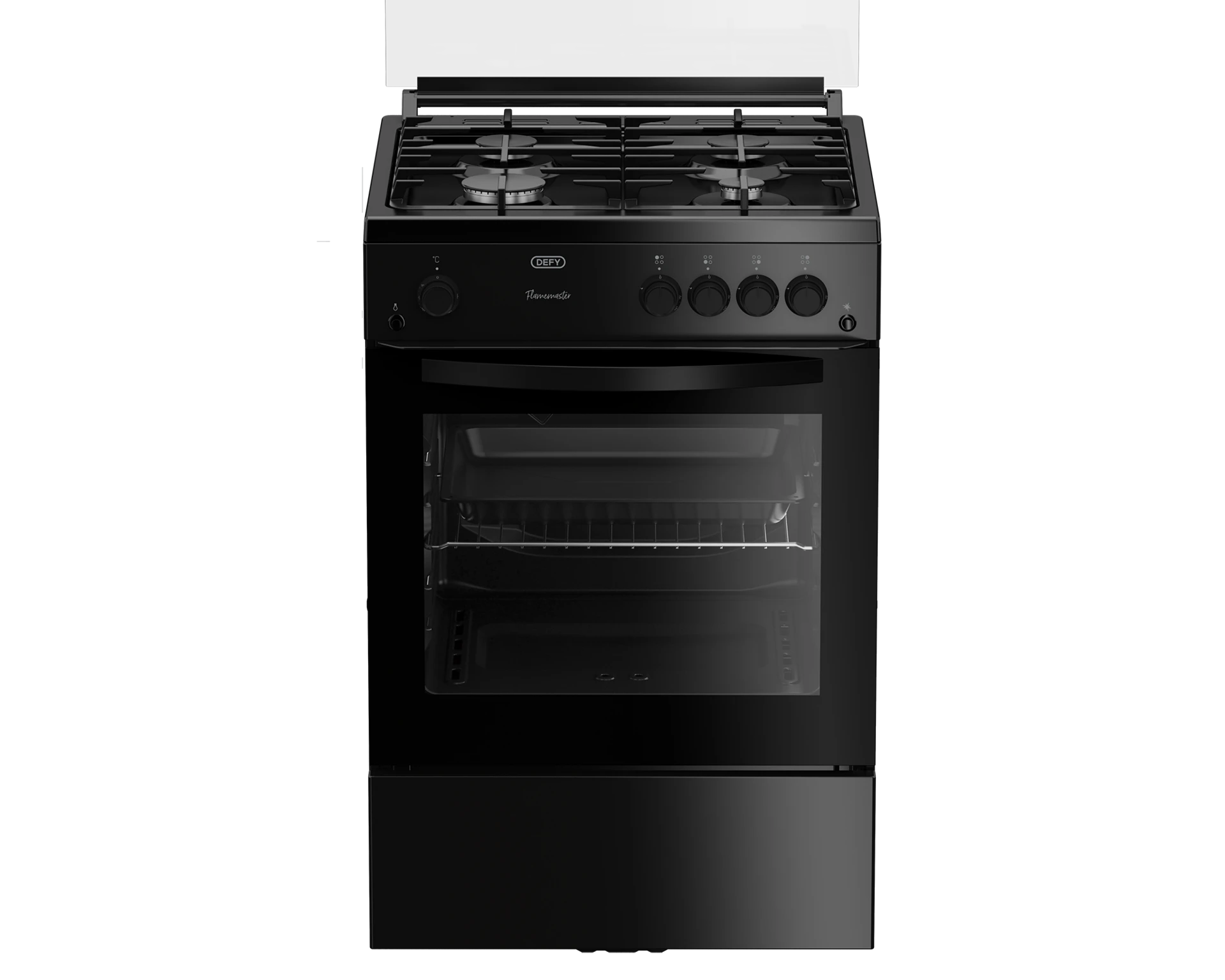 Defy 60Cm Full Gas Stove Black DGS670
