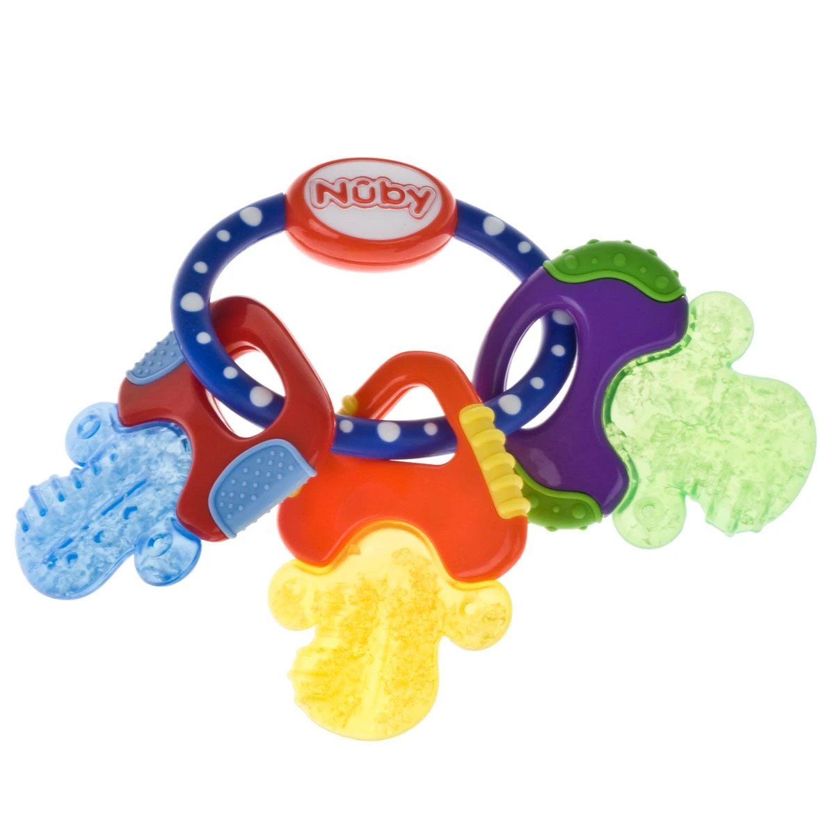 Nuby Icybite Keys Teether Blue