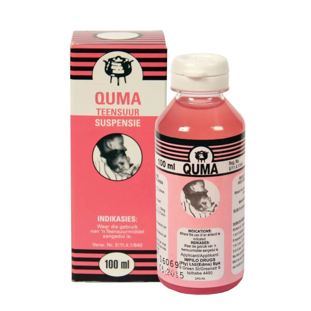 Impilo Quma Antacid Suspension 100ml