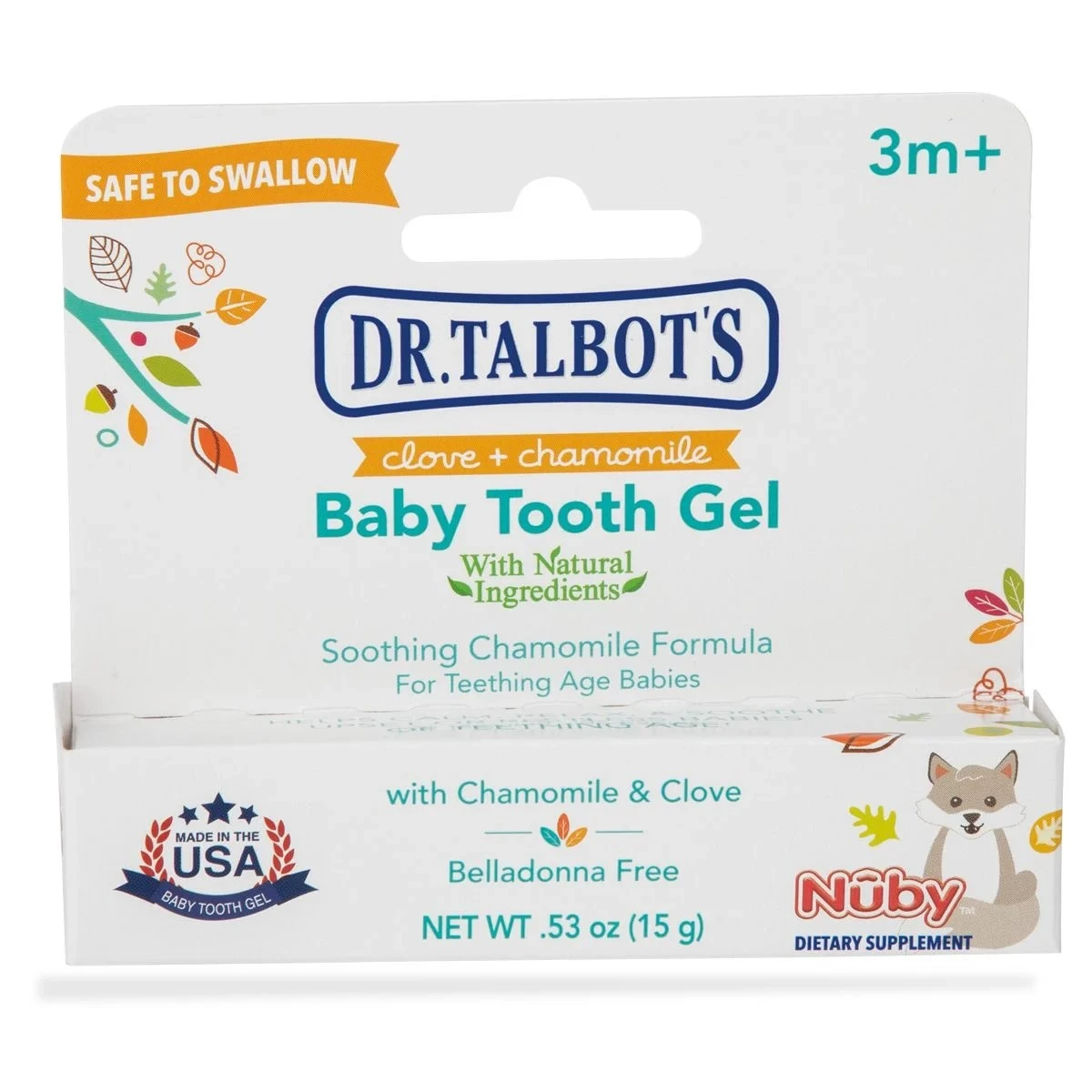 Nuby Teething Gel 15g