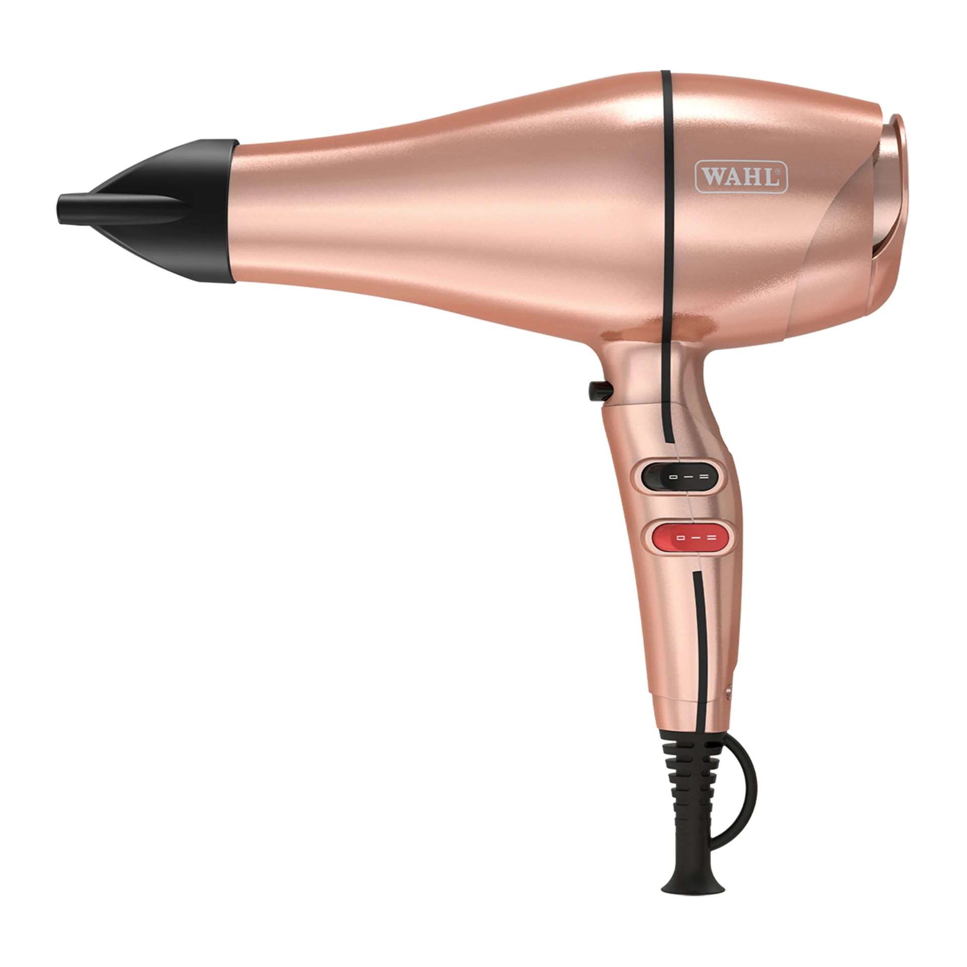 Wahl Pro Keratin 2200W Professional Rose Gold AC Hair Dryer (3pc)