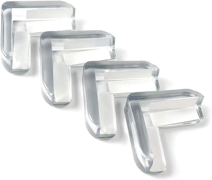 10Piece L-Shape Clear Corner Protectors